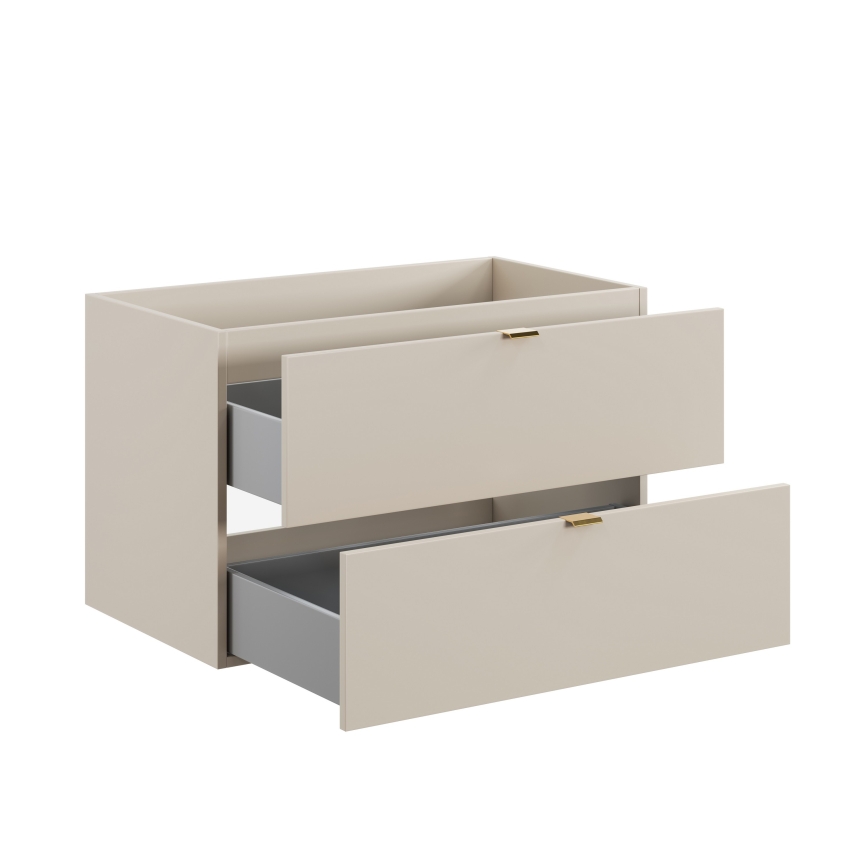 COMAD DALIA CASHMERE 82-80-46-2S - Kopalniška omarica pod umivalnik DALIA 50x80 cm bež