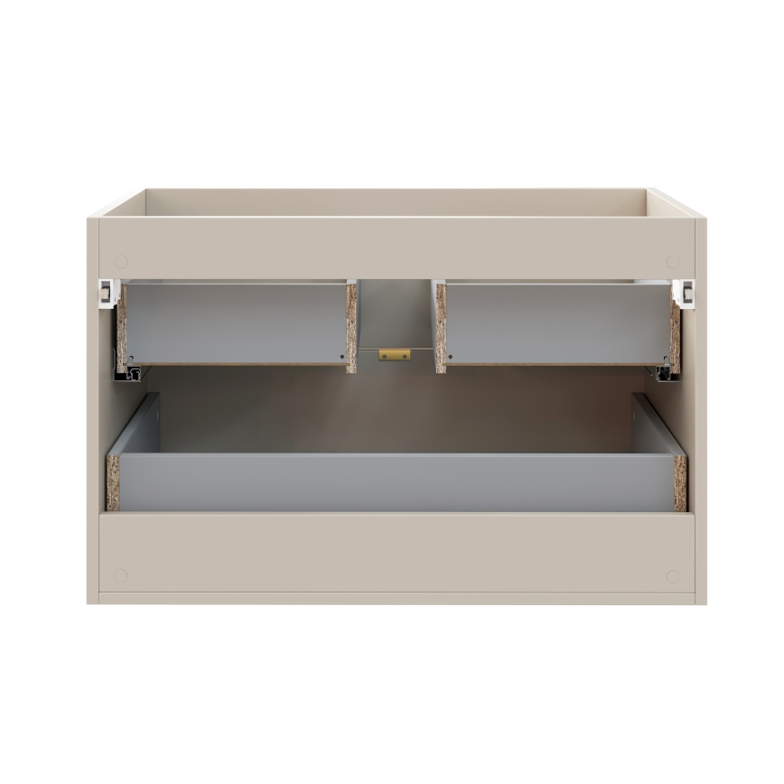 COMAD DALIA CASHMERE 82-80-46-2S - Kopalniška omarica pod umivalnik DALIA 50x80 cm bež