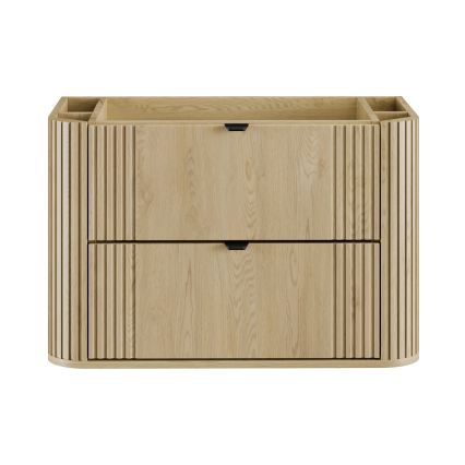 COMAD OVALIA CREMONA 82-80-46-2S - Kopalniška omarica pod umivalnik OVALIA 52x80 cm hrast Cremona