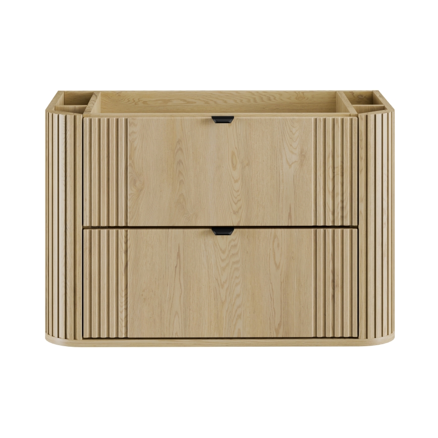 COMAD OVALIA CREMONA 82-80-46-2S - Kopalniška omarica pod umivalnik OVALIA 52x80 cm hrast Cremona