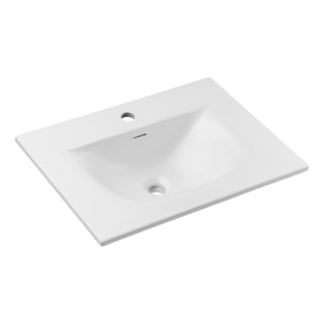 COMAD SKY 1 60 DP MATT WHITE - Vgradni umivalnik SKY 46x61 cm v mat beli barvi