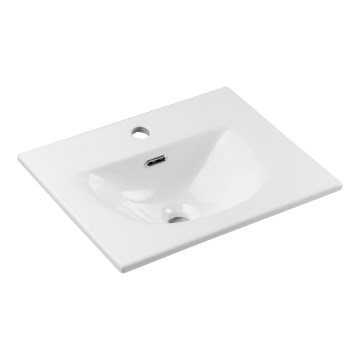COMAD SKY 3 50CM DP ( E-8099-3-50 ) - Vstavljeni umivalnik SKY 51x40 cm keramika/mat bela