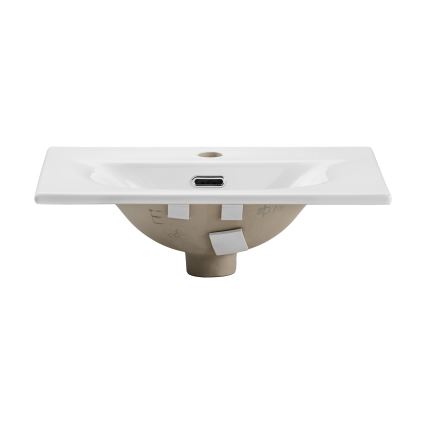 COMAD SKY 3 50CM DP ( E-8099-3-50 ) - Vstavljeni umivalnik SKY 51x40 cm keramika/mat bela