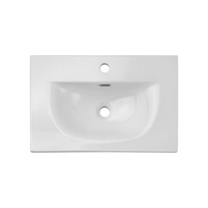 COMAD SKY 3 60CM DP ( E-8099-3-60 ) - Vstavljeni umivalnik SKY 61x40 cm keramika/mat bela
