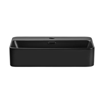 COMAD TRUST 2 BLACK (E-6282) - Umivalnik za pult TRUST 55x38 cm keramika/mat črna