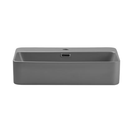 COMAD TRUST 2 MATT LIGHT GREY ( E-6282 ) - Namizni umivalnik TRUST 55x38 cm keramika/mat siva