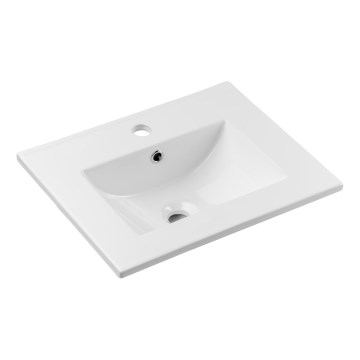 COMAD UM-2050RB DANCE 50 - Vstavljeni umivalnik DANCE 52x40 cm keramika/sijoča ​​bela
