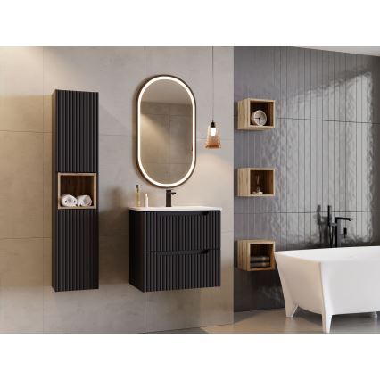 COMAD UM-2060RB DANCE 60 - Vstavljeni umivalnik DANCE 62x40 cm keramika/sijoča ​​bela