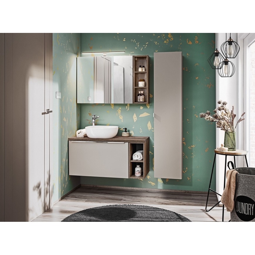 COMAD UM-6252 SMILE 40 DP - Namizni umivalnik SMILE 41x41 cm keramika/sijoča ​​bela