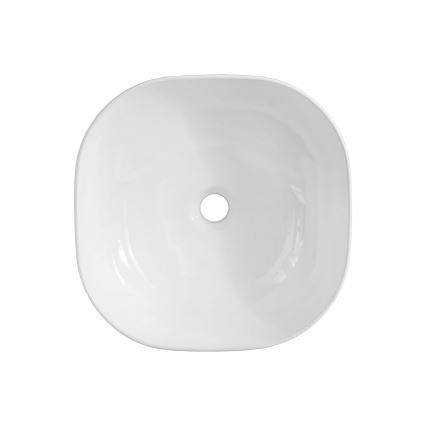 COMAD UM-6252 SMILE 40 DP - Namizni umivalnik SMILE 41x41 cm keramika/sijoča ​​bela