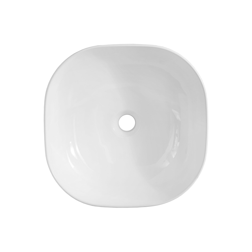 COMAD UM-6252 SMILE 40 DP - Namizni umivalnik SMILE 41x41 cm keramika/sijoča ​​bela