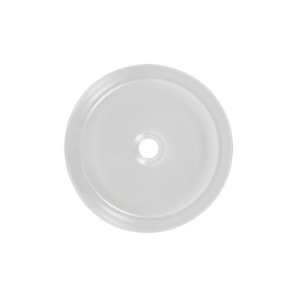 COMAD UM-6259 SIMPLE 8. - Namizni umivalnik SIMPLE pr. 36 cm keramika/mat bela/mat črna