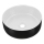 COMAD UM-6259 SIMPLE 8. - Namizni umivalnik SIMPLE pr. 36 cm keramika/mat bela/mat črna