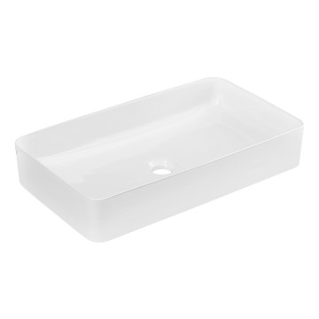 COMAD UM-6275 SLIM 60 WHITE DP - Namizni umivalnik SLIM 61x34 cm keramika/sijoča ​​bela