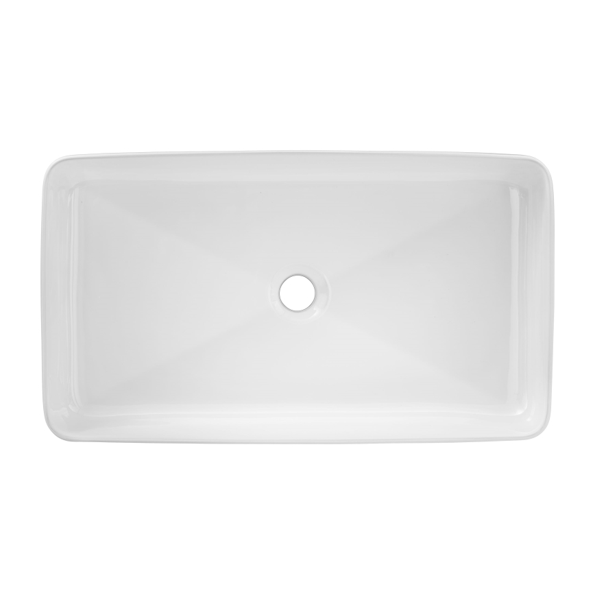 COMAD UM-6275 SLIM 60 WHITE DP - Namizni umivalnik SLIM 61x34 cm keramika/sijoča ​​bela