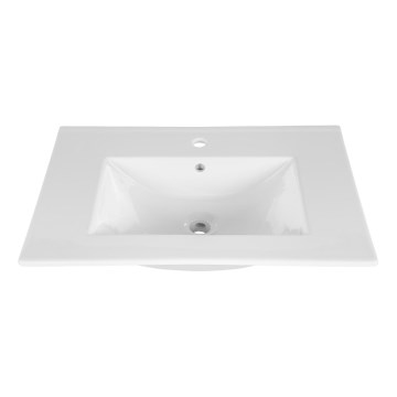COMAD UM-CFP LAVA 50D - Vstavljeni umivalnik LAVA 51x46 cm keramika/sijoča ​​bela