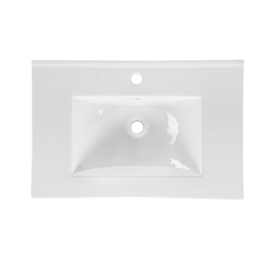 COMAD UM-CFP LAVA 80D - Vstavljeni umivalnik LAVA 81x46 cm keramika/sijoča ​​bela