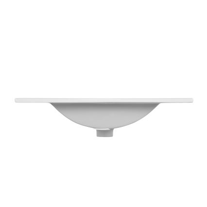 COMAD UM-CFP LAVA 80D - Vstavljeni umivalnik LAVA 81x46 cm keramika/sijoča ​​bela