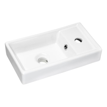 COMAD UM-VEDEA 40 - Namizni umivalnik VEDEA 40x22 cm keramika/sijoča ​​bela