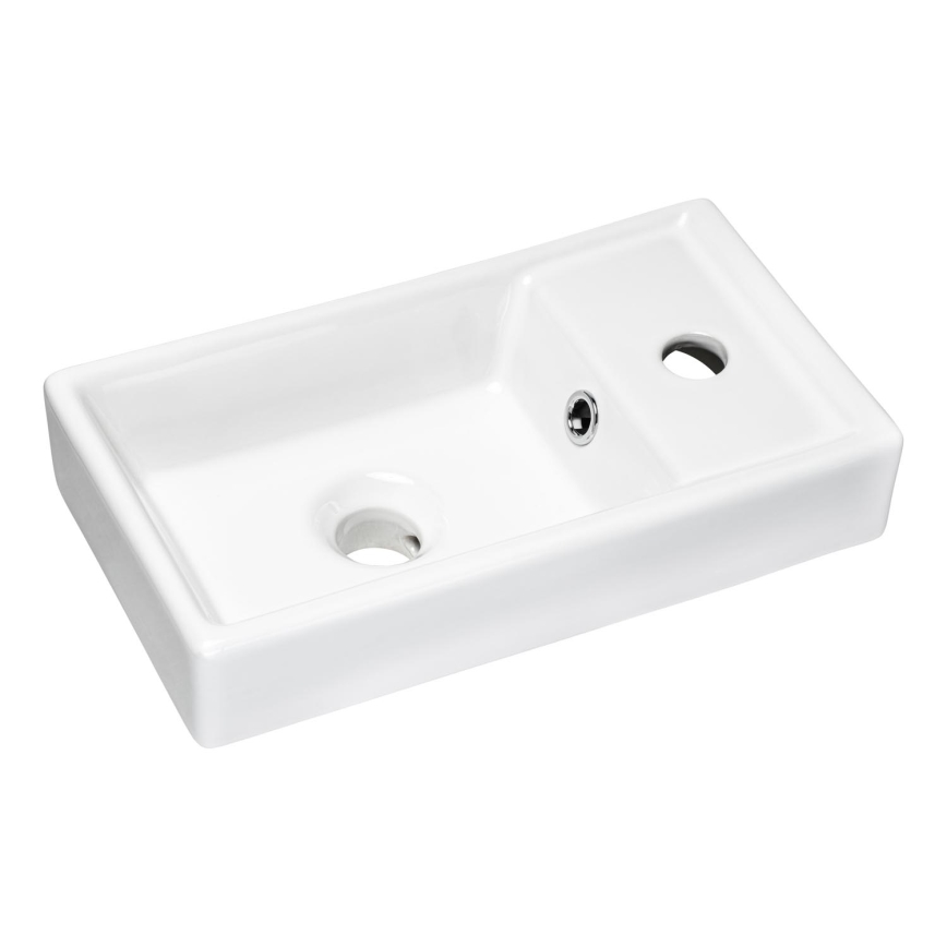 COMAD UM-VEDEA 40 - Namizni umivalnik VEDEA 40x22 cm keramika/sijoča ​​bela