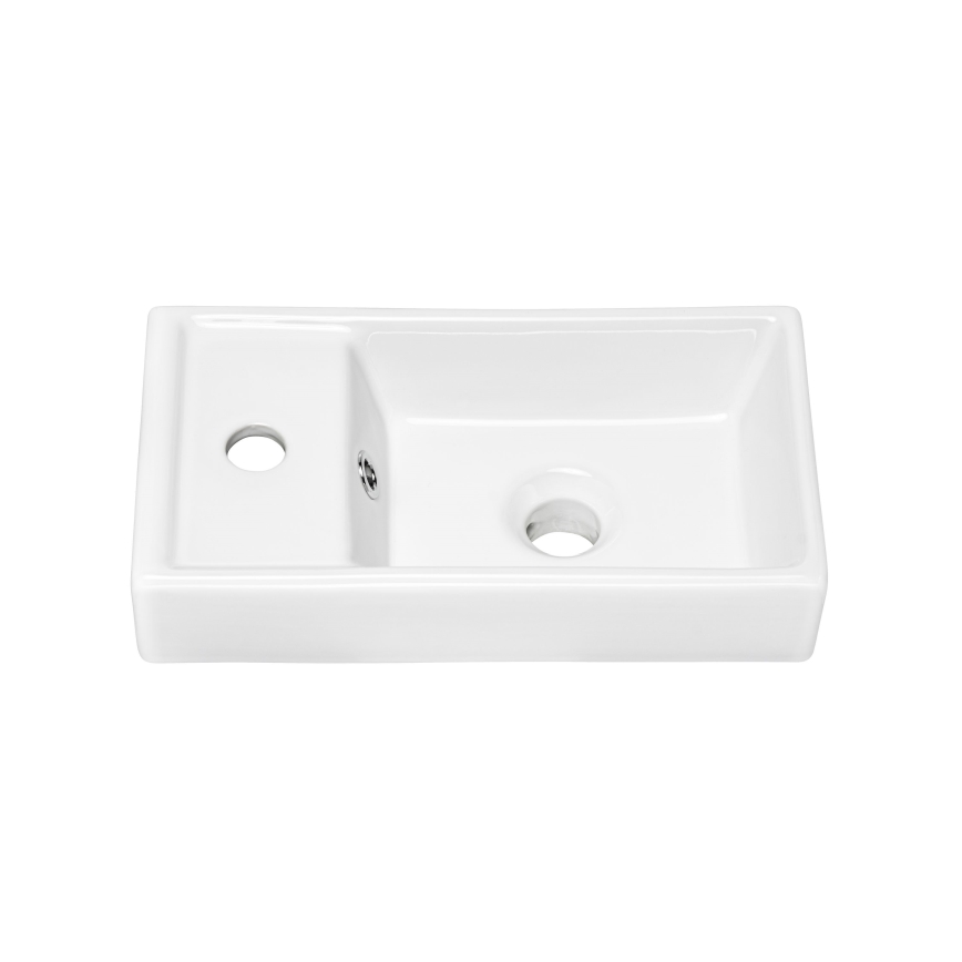COMAD UM-VEDEA 40 - Namizni umivalnik VEDEA 40x22 cm keramika/sijoča ​​bela