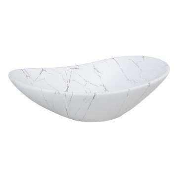 COMAD UN-LENA-MW17 - Namizni umivalnik LENA 61,5x36 cm keramika/mat bela