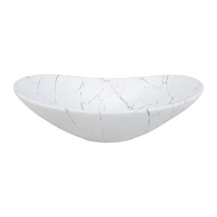 COMAD UN-LENA-MW17 - Namizni umivalnik LENA 61,5x36 cm keramika/mat bela