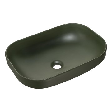 COMAD UN-NELI-MFG - Namizni umivalnik NELI 50,4x35,2 cm keramika/mat zelena