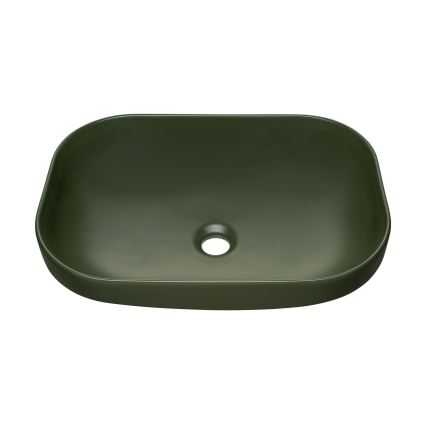 COMAD UN-NELI-MFG - Namizni umivalnik NELI 50,4x35,2 cm keramika/mat zelena