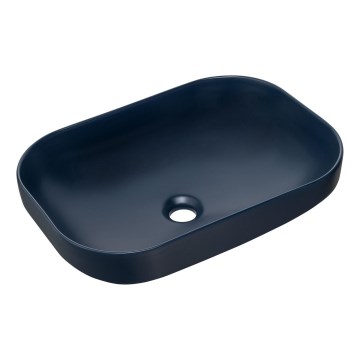 COMAD UN-NELI-MNB - Namizni umivalnik NELI 50,4x35,2 cm keramika/mat navy modra