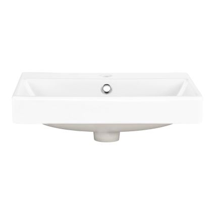 COMAD UN-RITA-GW-50 - Namizni umivalnik RITA 50x40 cm keramika/sijoča ​​bela