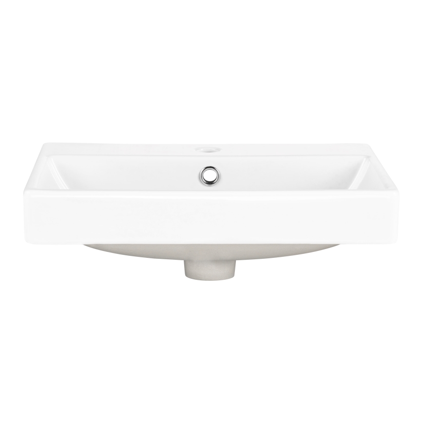 COMAD UN-RITA-GW-50 - Namizni umivalnik RITA 50x40 cm keramika/sijoča ​​bela