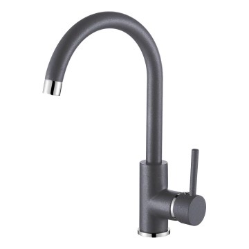 Concept BDG3334DG - Kuhinjska pipa za pomivalno korito 33,5 cm granit/temno siva