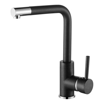 Concept BDG4327BC - Pipa za pomivalnik 27,3 cm granit/črna