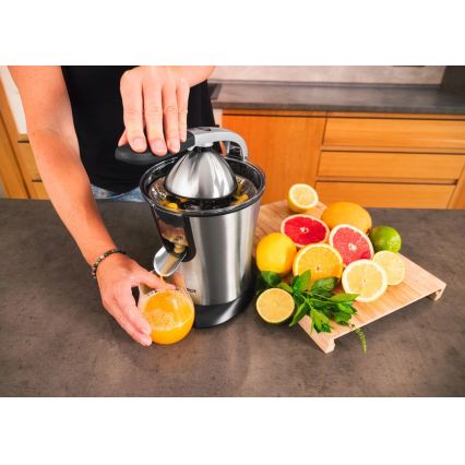 Concept CE3520 - Vzvodni stiskalnik za citruse 0,75 l, 160 W/230 V, nerjaveče jeklo