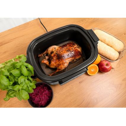 Concept CK9000 - Večfunkcijski električni lonec 6 l 10v1 1250W/230V nerjaveče jeklo