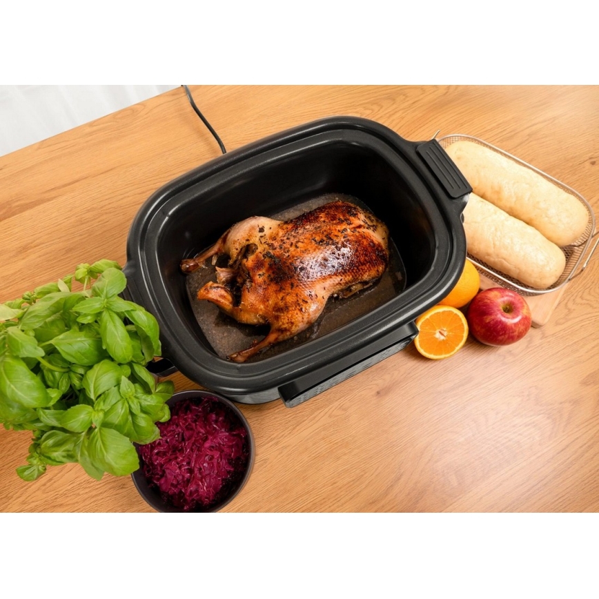 Concept CK9000 - Večfunkcijski električni lonec 6 l 10v1 1250W/230V nerjaveče jeklo