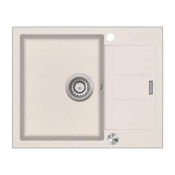 Concept DG05C45BE - Kuhinjsko korito CUBIS 50x62 cm granitno/bež