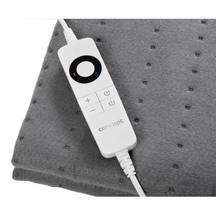 Concept DV7430 - Električna grelna podloga 100W/230V 150x80 cm siva