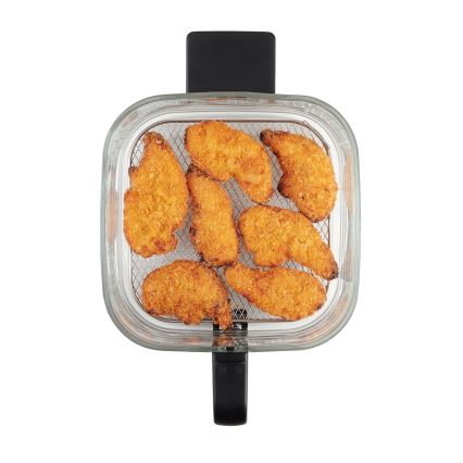 Concept FR5500 - Cvrtnik na vroč zrak GLASS & FAST 5,5 l 1200W/230V črna