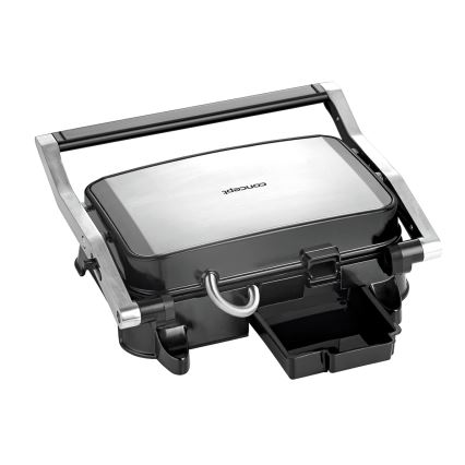 Concept ge2005 - Kontaktni žar 1500W/230V nerjaveče jeklo/črna