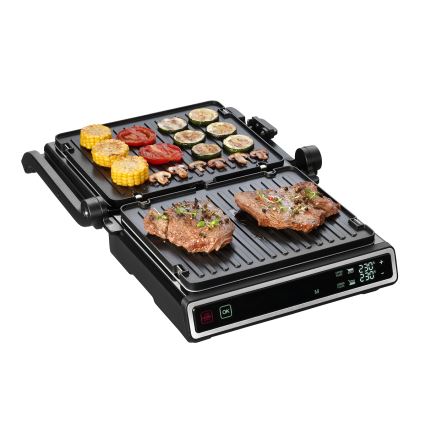 Concept ge3550 - Kontaktni žar s temperaturno sondo 2000W/230V črna