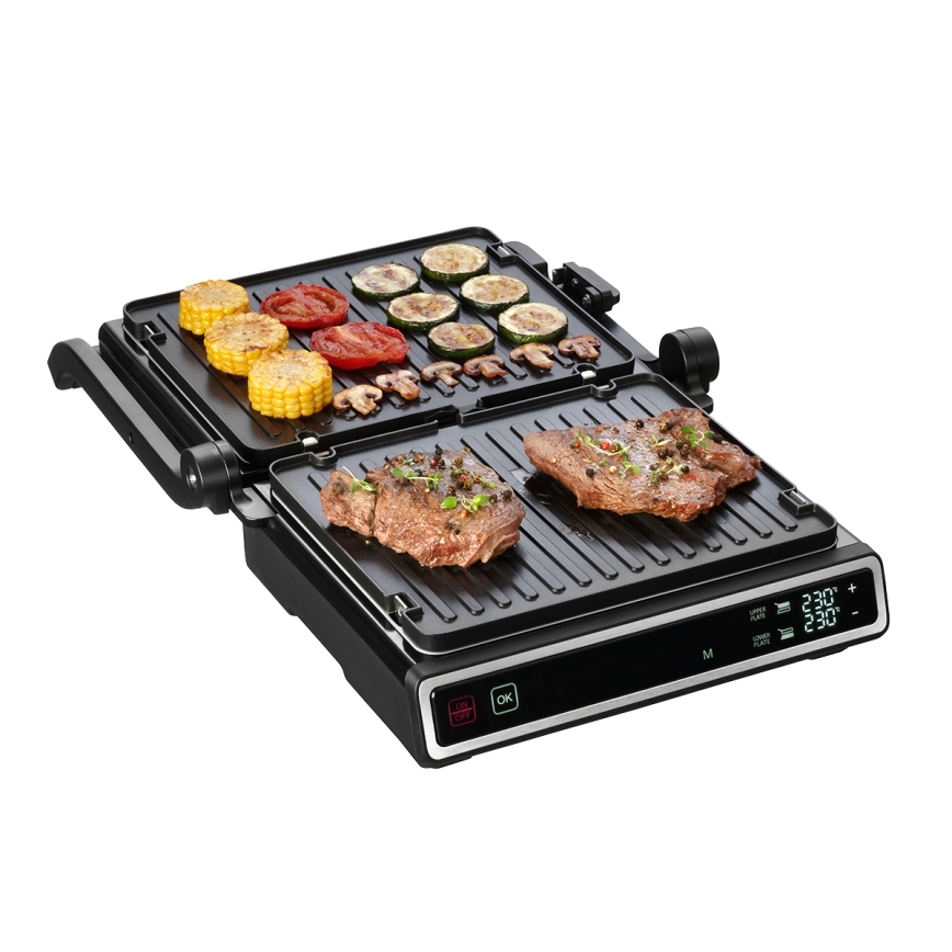Concept ge3550 - Kontaktni žar s temperaturno sondo 2000W/230V črna