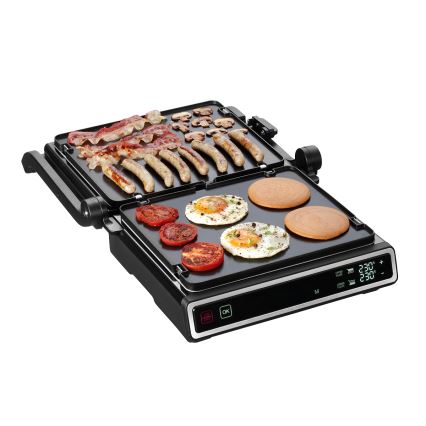 Concept ge3550 - Kontaktni žar s temperaturno sondo 2000W/230V črna