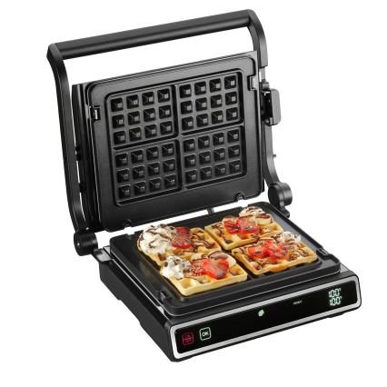 Concept ge3550 - Kontaktni žar s temperaturno sondo 2000W/230V črna