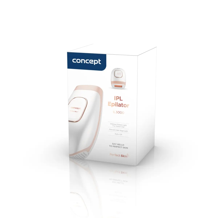 Concept IL3000 - IPL epilator PERFECT SKIN 36W/230V bela/rožnato zlato