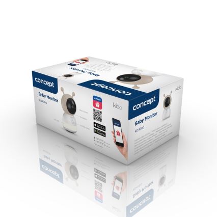 Concept KD4000 - Pametna otroška varuška s senzorjem gibanja SMART KIDO 4,5W/230V Wi-Fi bež