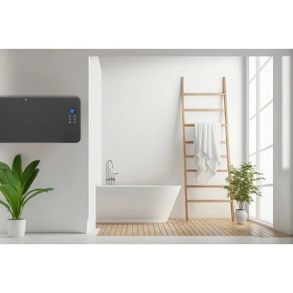 Concept KS4100 - Pametni električni grelec/konvektor 1000/2000 W Wi-Fi IP24 siva