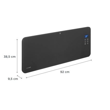 Concept KS4100 - Pametni električni grelec/konvektor 1000/2000 W Wi-Fi IP24 siva