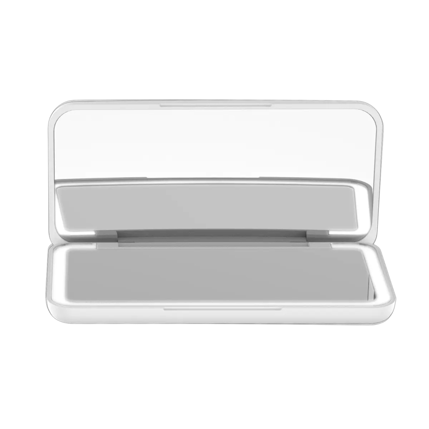 Concept KZ2010 - LED žepno kozmetično ogledalo PERFECT SKIN LED/1,5W/5V 4500-5500K 300 mAh belo